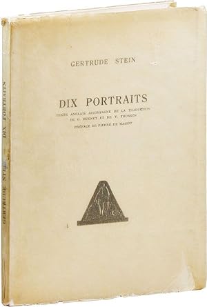 Imagen del vendedor de Dix Portraits: Texte Anglais Accompagn de la Traduction [Limited Edition] a la venta por Lorne Bair Rare Books, ABAA