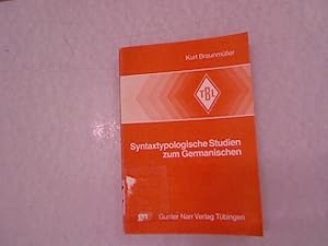 Seller image for Syntaxtypologische Studien zum Germanischen. for sale by Antiquariat Bookfarm