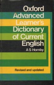 Bild des Verkufers fr Oxford advanced learner`s dictionary of current English. zum Verkauf von Auf Buchfhlung