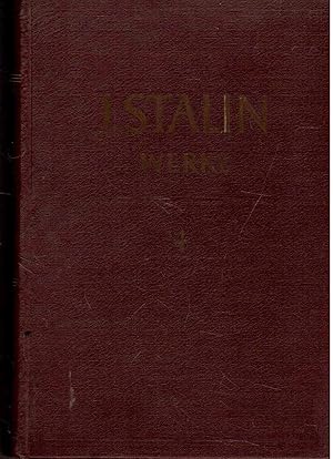 Bild des Verkufers fr Stalin Werke. Band 4: November 1917-1920 zum Verkauf von Antiquariat Jterbook, Inh. H. Schulze