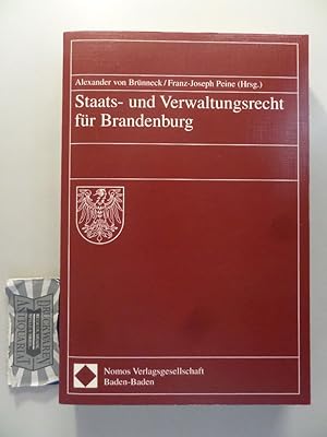 Seller image for Staats- und Verwaltungsrecht fr Brandenburg. for sale by Druckwaren Antiquariat