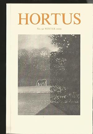 Hortus: a Gardening Journal.Vol. 23, No. 4. No. 92. Winter 2009