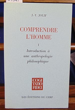 Imagen del vendedor de Comprendre l'homme I, Introduction  une anthropologie philosophique a la venta por librairie le vieux livre