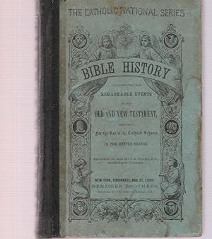 Bild des Verkufers fr Bible History. Containing the most remarkable events of the Old and New Testaments, prepared for the use of Catholic schools in the United States. zum Verkauf von Ant. Abrechnungs- und Forstservice ISHGW