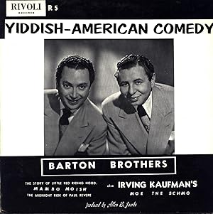 Yiddish-American Comedy (VINYL SPOKEN WORD LP)