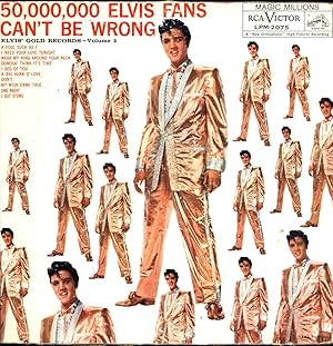 50,000,000 Elvis Fans Can't Be Wrong / Elvis' Gold Records -- Volume 2, AND A SECOND ELVIS ALBUM,...