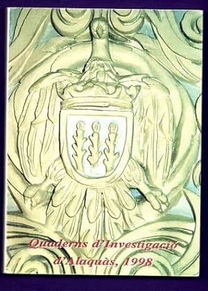 Seller image for QUADERNS D INVESTIGACIO D ALAQUAS. 1998. [Quaderns d'investigaci d'Alaquas, 1998] for sale by Librera DANTE