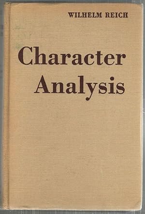 Image du vendeur pour Character-Analysis mis en vente par Bauer Rare Books