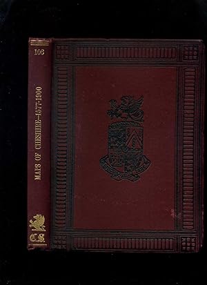 A Descriptive List of the Printed Maps of Cheshire 1577-1900