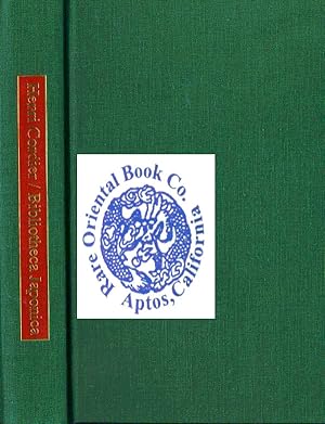Bild des Verkufers fr BIBLIOTHECA JAPONICA: Dictionnaire Bibliographique des Ouv-rages Relatifs a L'Em zum Verkauf von RARE ORIENTAL BOOK CO., ABAA, ILAB