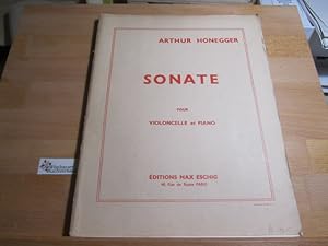 Sonate pour Violoncelle et Piano