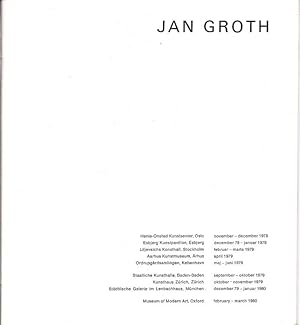 Image du vendeur pour Jan Groth Thematic Drawings November 1978 thru March 1980 Catalogue for a traveling European Exposition WAH mis en vente par Charles Lewis Best Booksellers