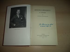 Bild des Verkufers fr Arnold Bennett: A Study zum Verkauf von Terry Blowfield