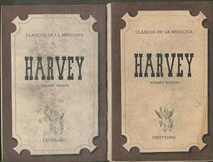 CLASICOS DE LA MEDICINA. HARVEY 2 TOMOS.