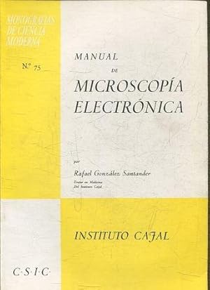 MANUAL DE MICROSCOPIA ELECTRÓNICA.