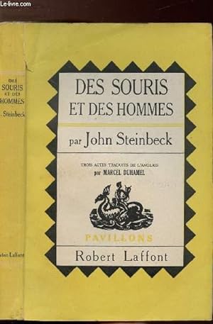 Bild des Verkufers fr DES SOURIS ET DES HOMMES - COLLECTION PAVILLONS zum Verkauf von Le-Livre