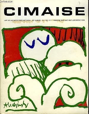 Bild des Verk�ufers f�r CIMAISE - ART ET ARCHITECTURE ACTUELS N� 110-111 - Etude. Roger Bordier. Pour une lecture d'Auguste Herbin. To read Auguste Herbin. Visite d'atelier. Michel Ragon. Stahly et l'architecture. Stahly and architecture. Visite d'atelier. zum Verkauf von Le-Livre