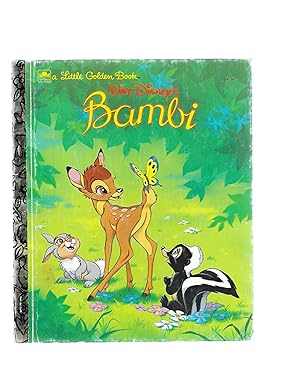 Bild des Verkufers fr Walt Disney's Bambi (A Little Golden Book) zum Verkauf von TuosistBook