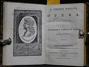 Opera. Ad optimorum librorum fidem accurate edita. Edition stereotypa.