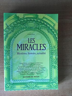 Imagen del vendedor de LES MIRACLES mystres, histoires, actualit a la venta por KEMOLA