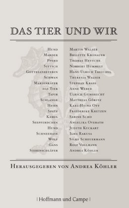 Seller image for Das Tier und wir: Geschichten von einer unerschpflichen Liaison (Literatur-Literatur) for sale by Kepler-Buchversand Huong Bach