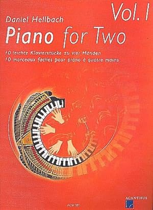 Bild des Verkufers fr Piano for Two 1 : 10 easy pieces for piano duet 10 leichte Klavierstcke zu vier Hnden zum Verkauf von AHA-BUCH GmbH