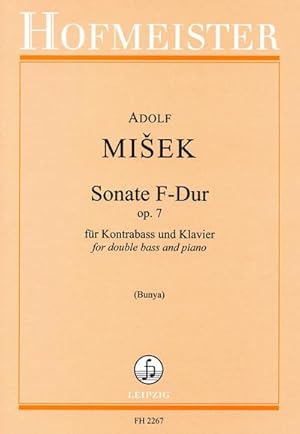 Bild des Verkufers fr Sonate F-Dur op.7 fr Kontrabass und Klavier zum Verkauf von AHA-BUCH GmbH