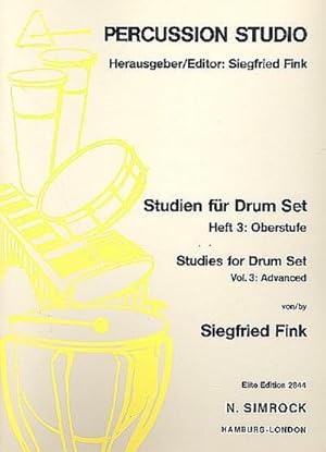 Bild des Verkufers fr Studien fr Drumset Band 3 - Oberstufefr Drumset zum Verkauf von AHA-BUCH GmbH