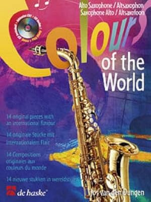 Seller image for Colours of the World (+CD)for alto saxophone for sale by AHA-BUCH GmbH