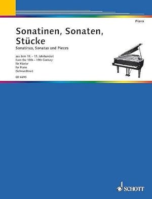Bild des Verkufers fr Sonatinen, Sonaten, Stcke : aus dem 18.-19. Jahrhundert. Klavier. zum Verkauf von AHA-BUCH GmbH