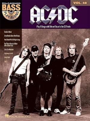 Image du vendeur pour AC/DC Bass Play-Along Volume 40 Book/Online Audio mis en vente par AHA-BUCH GmbH