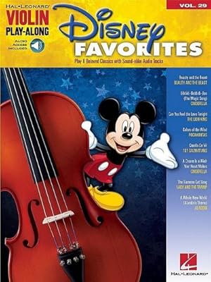 Bild des Verkufers fr Disney Favorites Violin Play-Along Volume 29 Book/Online Audio zum Verkauf von AHA-BUCH GmbH