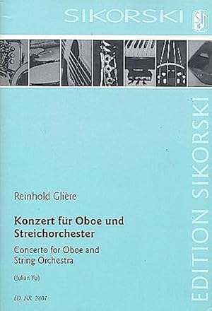 Bild des Verkufers fr Konzertfr Oboe und Streichorchester : Partitur zum Verkauf von AHA-BUCH GmbH