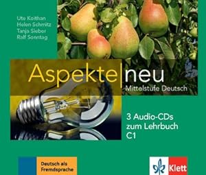 Bild des Verkufers fr Aspekte neu C1. 3 Audio-CDs zum Lehrbuch : Mittelstufe Deutsch zum Verkauf von AHA-BUCH GmbH