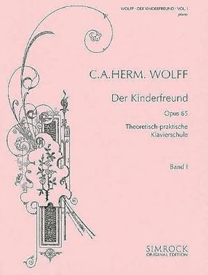 Bild des Verkufers fr Der Kinderfreund op.65 Band 1 - Theoretisch-praktische Klavierschule zum Verkauf von AHA-BUCH GmbH