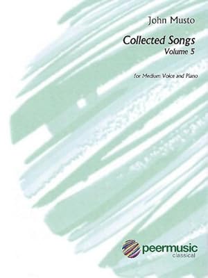 Bild des Verkufers fr Collected Songs vol.5for medium voice and piano zum Verkauf von AHA-BUCH GmbH