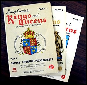 A Brief Guide to Kings & Queens of England and Great Britain (3 volume set)