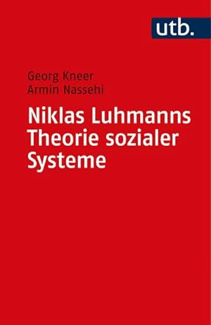 Bild des Verkufers fr Niklas Luhmanns Theorie sozialer Systeme : Eine Einfhrung zum Verkauf von AHA-BUCH GmbH