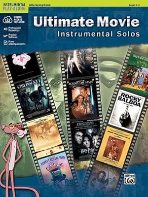 Bild des Verkufers fr Ultimate Movie Instrumental Solos for Alto Saxophone, m. Audio-CD : (incl. Online Code) zum Verkauf von AHA-BUCH GmbH