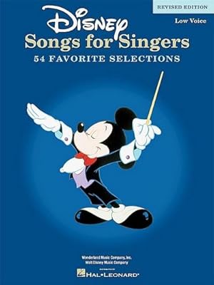 Imagen del vendedor de Disney Songs for Singers Edition : Low Voice a la venta por AHA-BUCH GmbH