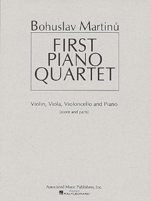Bild des Verkufers fr First Piano Quartet: Score and Parts zum Verkauf von AHA-BUCH GmbH