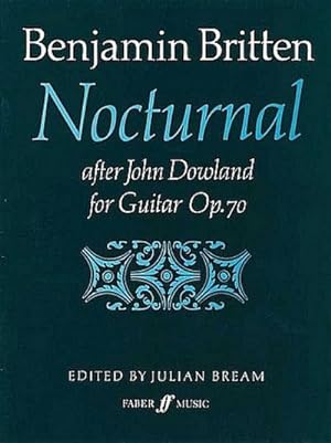 Imagen del vendedor de Nocturnal After John Dowland, Op. 70 a la venta por AHA-BUCH GmbH