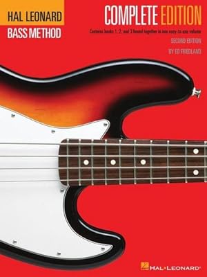 Imagen del vendedor de Hal Leonard Electric Bass Method - Complete Ed. : Contains Books 1,2, and 3 a la venta por AHA-BUCH GmbH