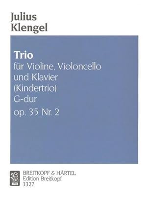 Bild des Verkufers fr Kindertrio G-Dur op.35/2, Violine, Violoncello und Klavier : Einzelstimmen zum Verkauf von AHA-BUCH GmbH