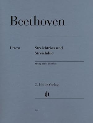 Bild des Verkufers fr Ludwig van Beethoven - Streichtrios und Streichduo : Besetzung: Streichduos und -trios zum Verkauf von AHA-BUCH GmbH