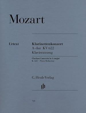 Seller image for Wolfgang Amadeus Mozart - Klarinettenkonzert A-dur KV 622 : Besetzung: Klarinette und Klavier for sale by AHA-BUCH GmbH