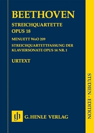 Seller image for Ludwig van Beethoven - Streichquartette I : Besetzung: Streichquartette for sale by AHA-BUCH GmbH