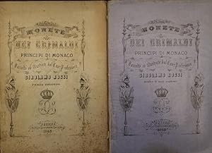Monete dei Grimaldi principi di Monaco raccolte ed illustrate dal cav. professore Girolamo Rossi ...