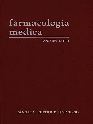 Bild des Verkufers fr Farmacologia medica zum Verkauf von Librodifaccia