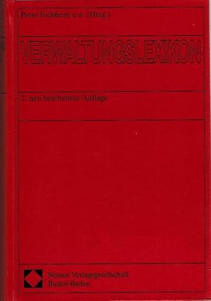 Verwaltungslexikon. hrsg. von Peter Eichhorn. Gemeinsam mit Carl Böhret .